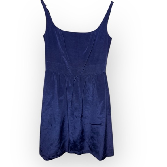 LulaKate Women's Fit & Flare Sleeveless Knee Length Dress Blue Size 4 - Picture 1 of 10